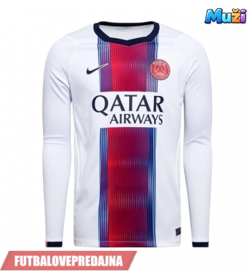 Lacne Muži Futbalové dres Paris Saint-Germain 2026-27 Dlhy Rukáv - Preč
